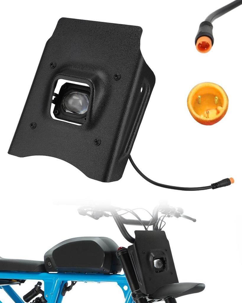 Super 73 rx front light + kap, Fietsen en Brommers, Fietsonderdelen, Ophalen of Verzenden