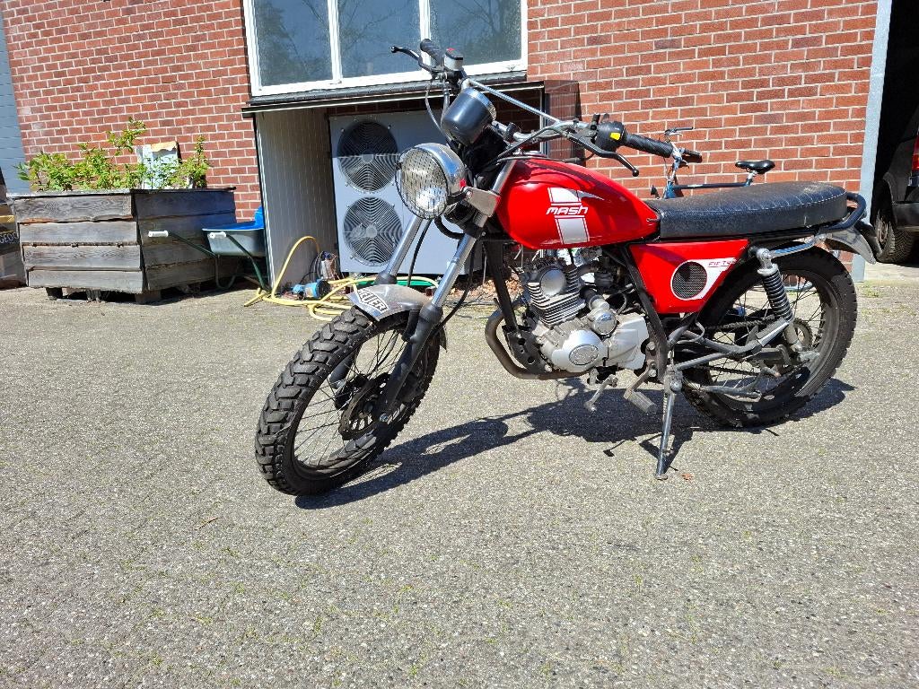 Mash 50 schakel brommer, Ophalen, Gebruikt, Maximaal 45 km/u, 50 cc