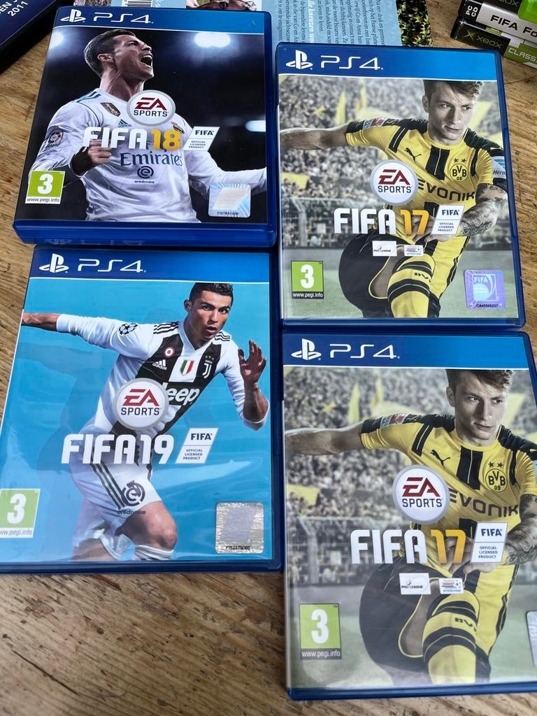 FIFA Games - Xbox 360 & PS4 - Diverse Edities, Ophalen, Gebruikt, Eén computer, Sport