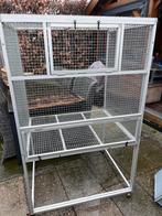 Verrijdbare aluminium duiven ren, Ophalen, Aluminium, Volière