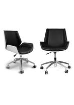 OHNO Charles CLP Varel Bureaustoel Zwart, Wit 2 voor €300, Niet ingevuld, Wit, Niet ingevuld, Nieuw