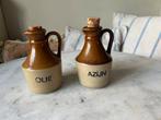 Brocante Moira Azijn en Olie flesjes, Antiek en Kunst, Ophalen of Verzenden