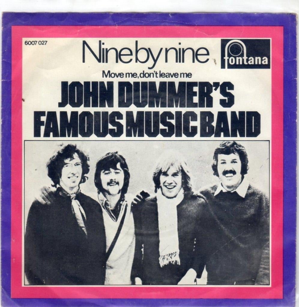 John Dummer's Famous Music Band - Nine By Nine (1971), Gebruikt, 7 inch, Single, Ophalen of Verzenden