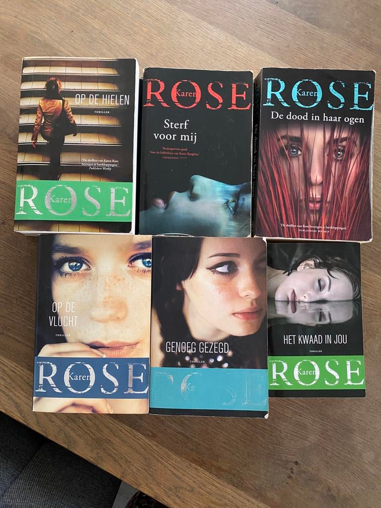 Karen Rose super thrillers, Boeken, Ophalen, Gelezen