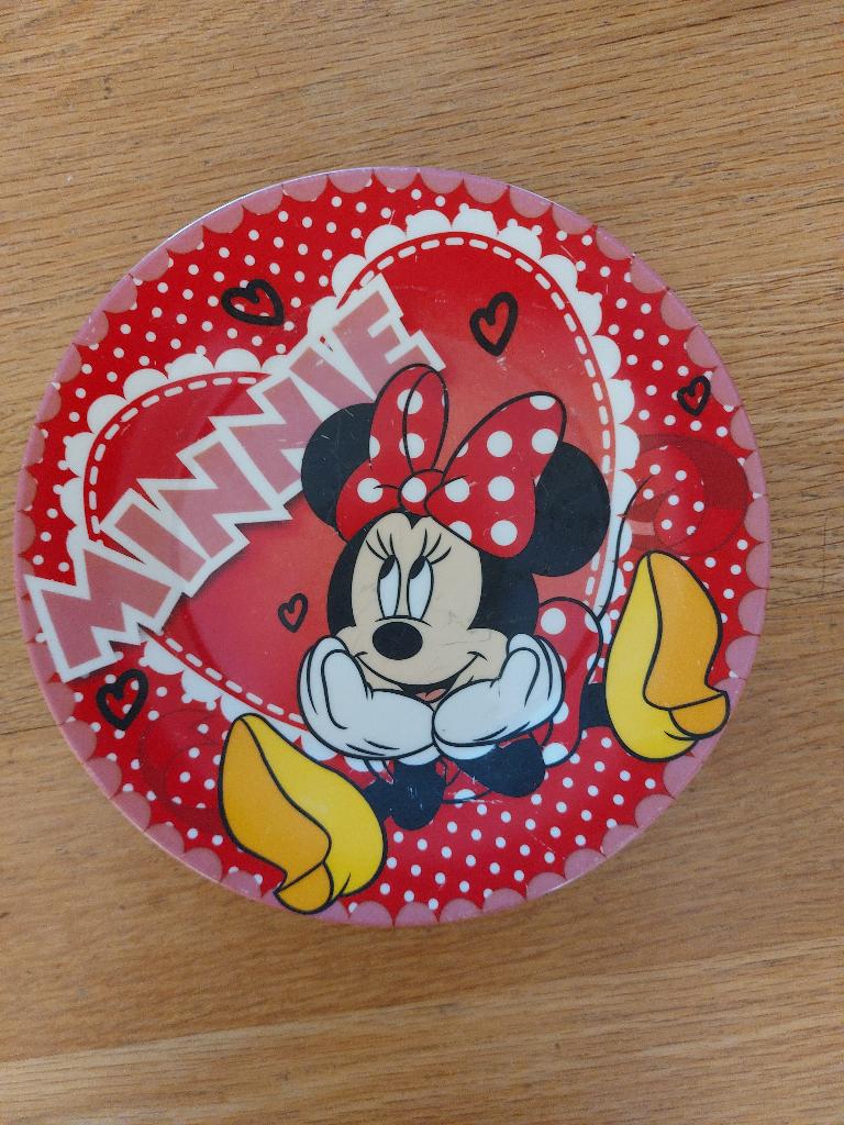 bordje Minnie, Ophalen of Verzenden, Mickey Mouse, Servies