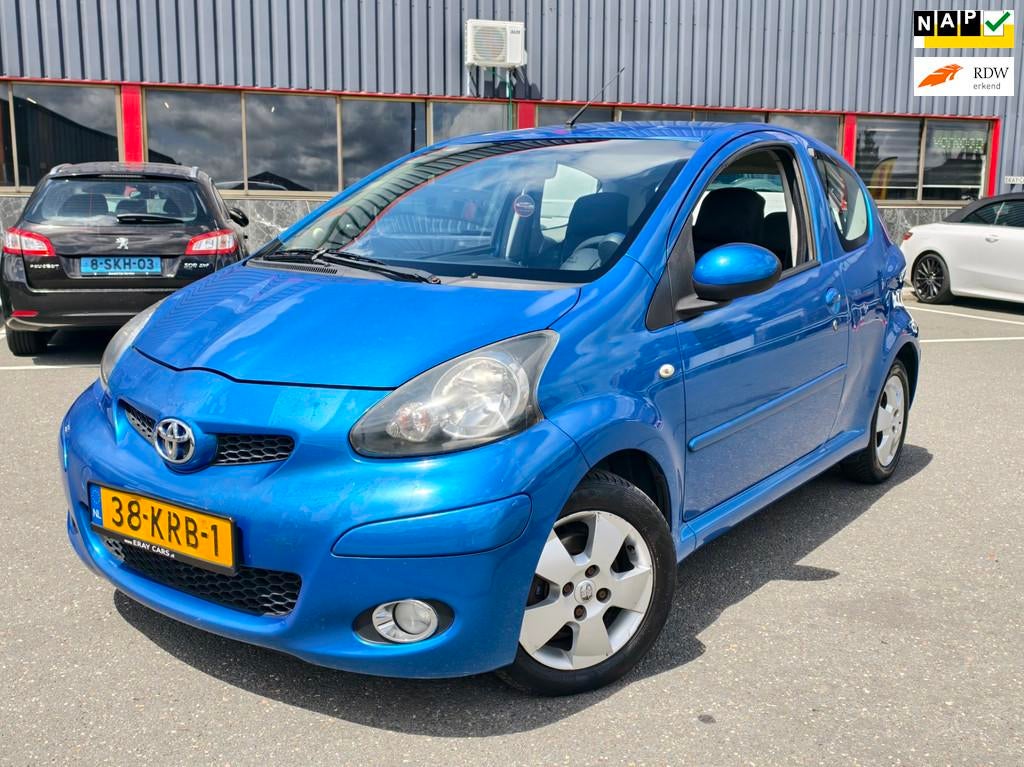 Toyota Aygo 1.0-12V Dynamic Blue // AIRCO / ELEKTR RAMAN / N, Auto's, Toyota, Bedrijf, Te koop, Aygo, ABS, Airbags, Airconditioning