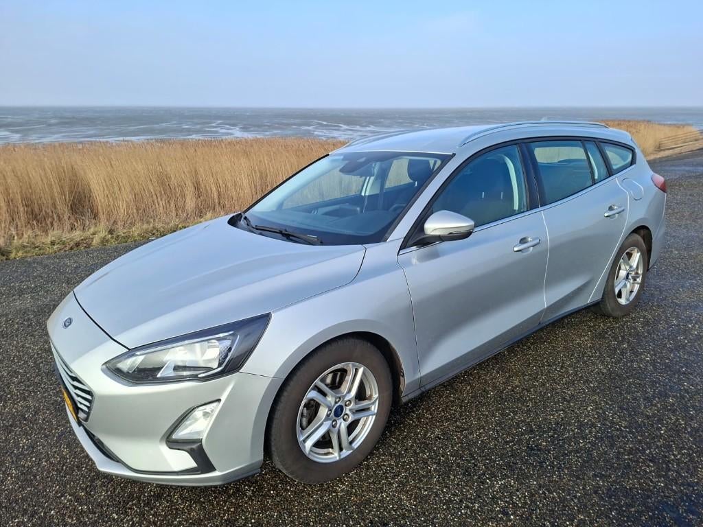 Ford Focus 1.0 Ecoboost 100pk 2019 Grijs, Auto's, Euro 6, 1283 kg, Origineel Nederlands, Stationwagon