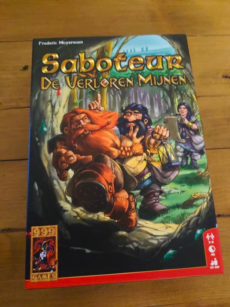 Saboteur De Verloren Mijnen - Nieuw!, Vijf spelers of meer, Ophalen of Verzenden, Nieuw, 999 Games
