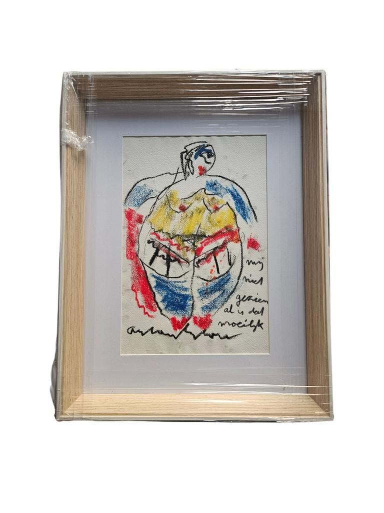 Anton Heyboer geschept molen, Ophalen of Verzenden