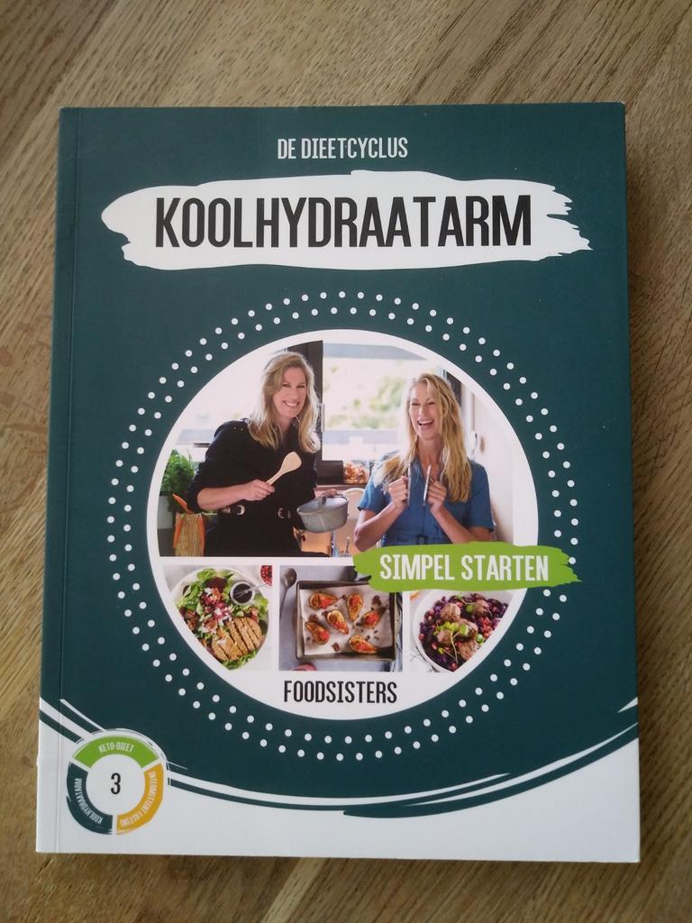 KOOLHYDRAATARM, Deel 3 v.d Dieetcyclus, foodsisters, nieuw., Ophalen of Verzenden, Nieuw, Dieet en Voeding, Janneke en Amande Koeman
