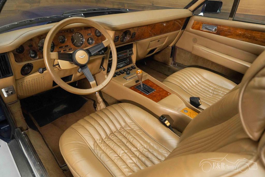 Aston-Martin V8 Volante Cabrio LHD | Matching Numbers | 1981, Auto's, Oldtimers, Automaat, Cabriolet, Leder, 5300 cc