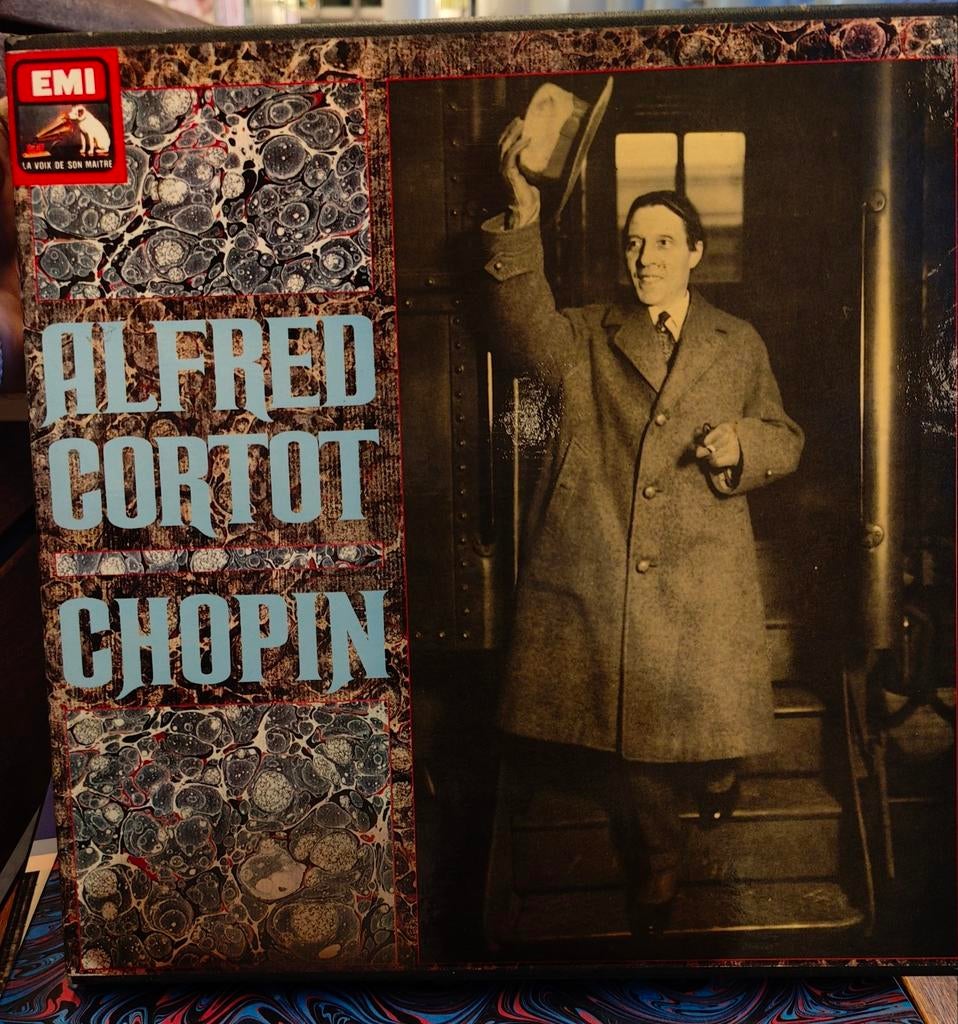 LP Boxset Alfred Cortot - Chopin (EMI La Voix De Son Maître), Gebruikt, Overige typen, Ophalen of Verzenden, Romantiek