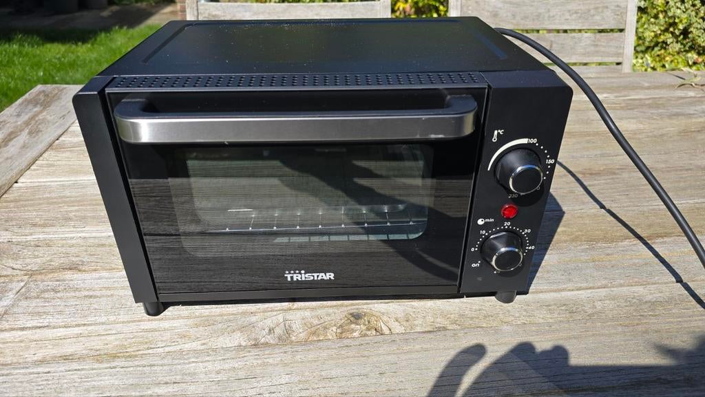 Tristar Mini-oven - 10 Liter, 800 Watt, Ophalen, Minder dan 45 cm, Gebruikt, Minder dan 45 cm