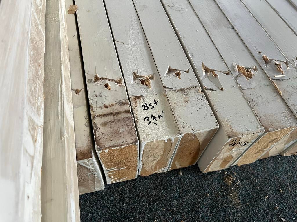 Houten balken gebruikt, Gebruikt, Ophalen of Verzenden, Balk, Vuren