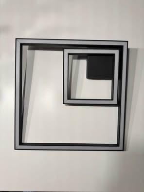 Brilliant plafondlamp Quo Zwart 23W, Ophalen, Zo goed als nieuw