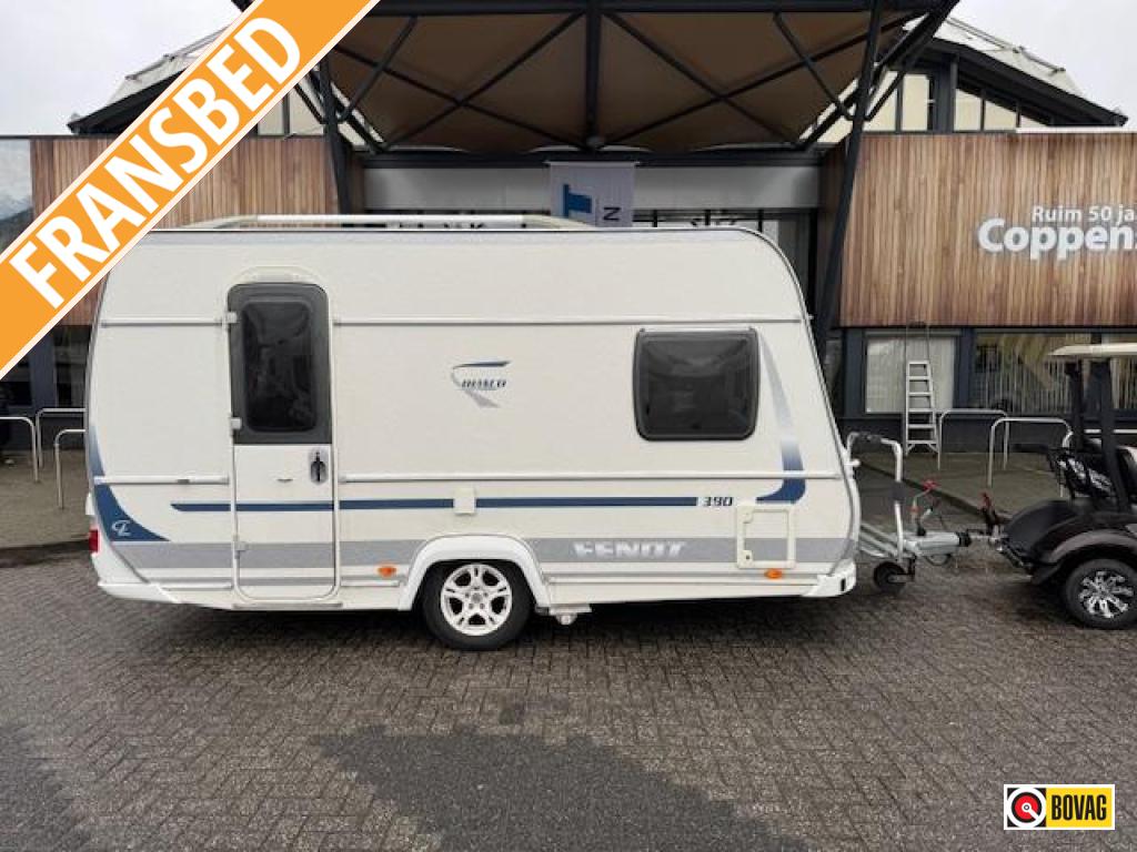 Fendt Bianco 390 FH 2012 MOVER + 270 TENT!!!, Caravans en Kamperen, Overige typen, Bedrijf, Treinzit, Tot en met 3