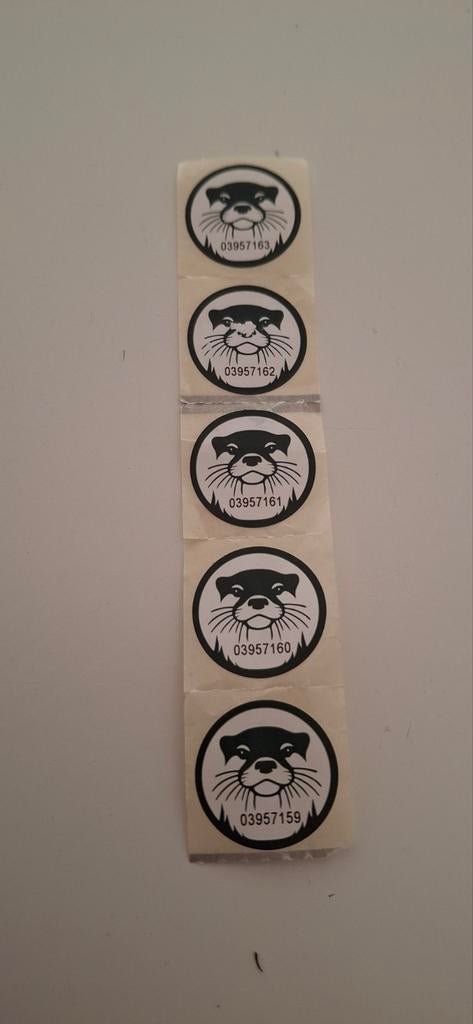 Deka stickers (5) voor korting op een dagje Artis, Ophalen, Winkel, Super of Benzinepomp, Zegels, Bonnen of Punten