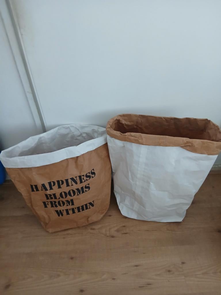 Paperbag/ paper sack, Ophalen of Verzenden, Rond, Overige materialen