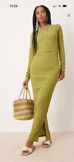 Asos jurk groen maat M, Kleding | Dames, Maat 38/40 (M), Nieuw, Ophalen of Verzenden, Onder de knie