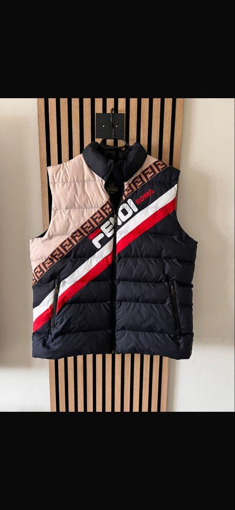 Fendi bodywarmer maat XXL, Kleding | Heren, Bodywarmers, Zo goed als nieuw, Overige maten, Zwart, Ophalen of Verzenden