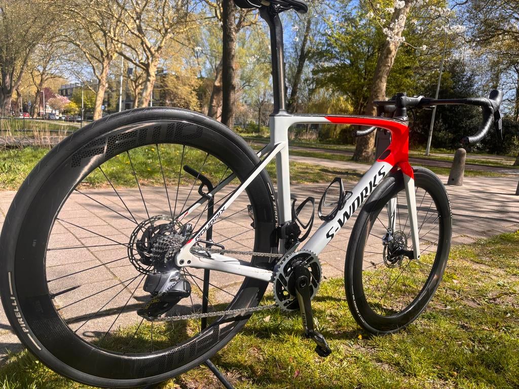 S-Works Roubaix mt 56 Sram Red Axs 12 speed, Fietsen en Brommers, Fietsen | Racefietsen, Overige merken, 28 inch, Gebruikt, Carbon