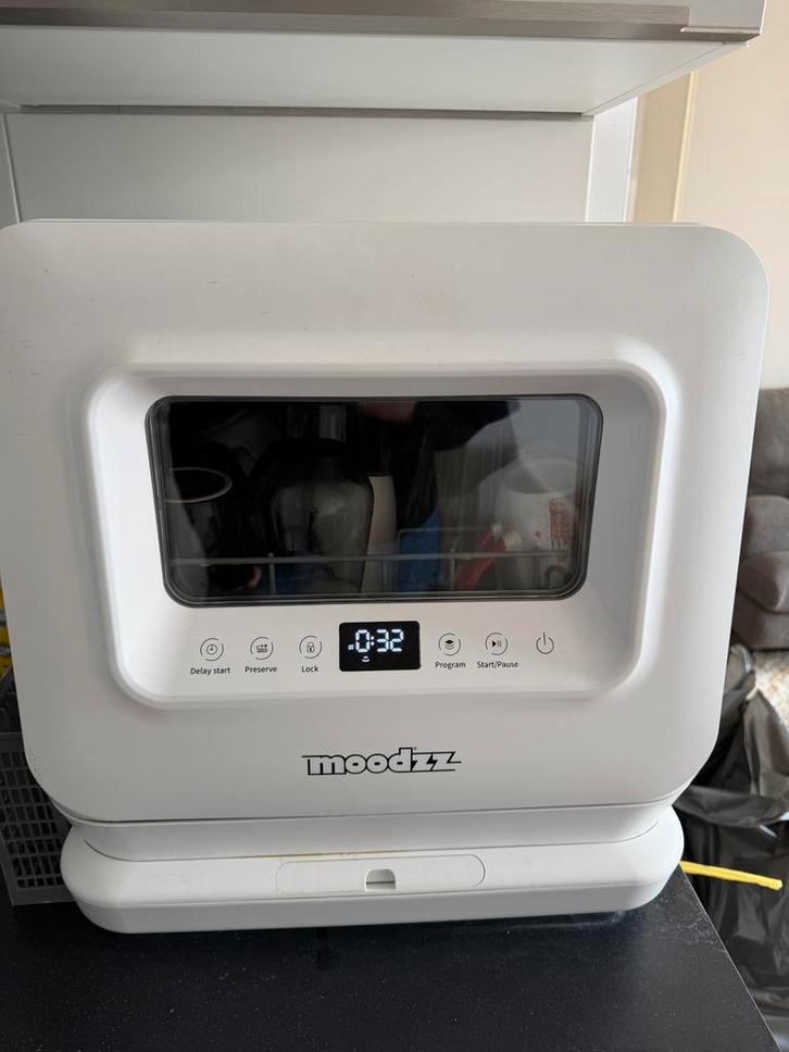 Compacte Mini Vaatwasser, Witgoed en Apparatuur, Vaatwasmachines, Zo goed als nieuw, Vrijstaand, Minder dan 85 cm, Minder dan 45 cm