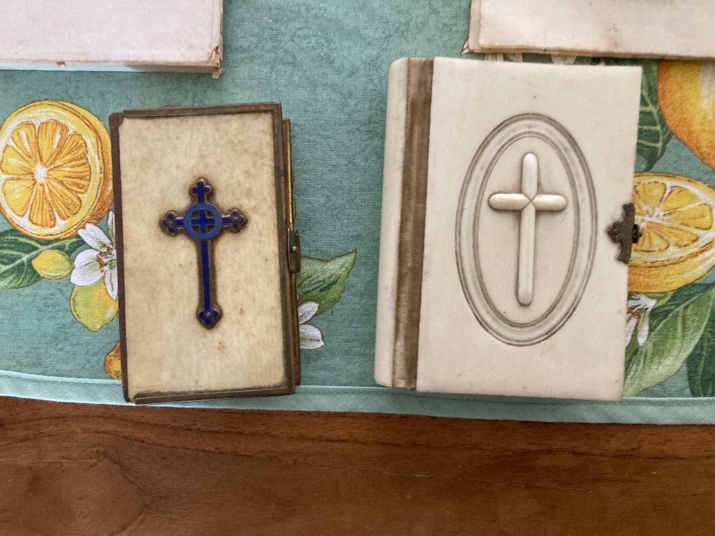 Partij antieke brieven, foto & religie items ca. 1850–1900, Ophalen of Verzenden