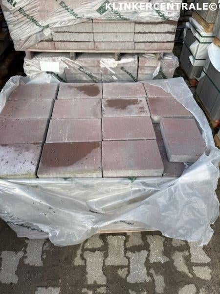 80m2 rood bruin 20x30x6cm Soft Comfort betontegels abbeyston, Tuin en Terras, Excluton BV, Waalbandijk 155 6651 KD Druten, Nieuw