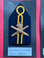 Veldartillerie gele rijders embleem, Ophalen of Verzenden, Landmacht, Nederland, Embleem of Badge