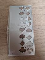 Snijmal kaartspel ruiten, klaveren, schoppen en harten, Ophalen of Verzenden, Nieuw, Gereedschap of Toebehoren