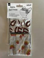 Hema nieuwe mondkapjes in de verpakking rookworst tompouce, Verzenden, Nieuw