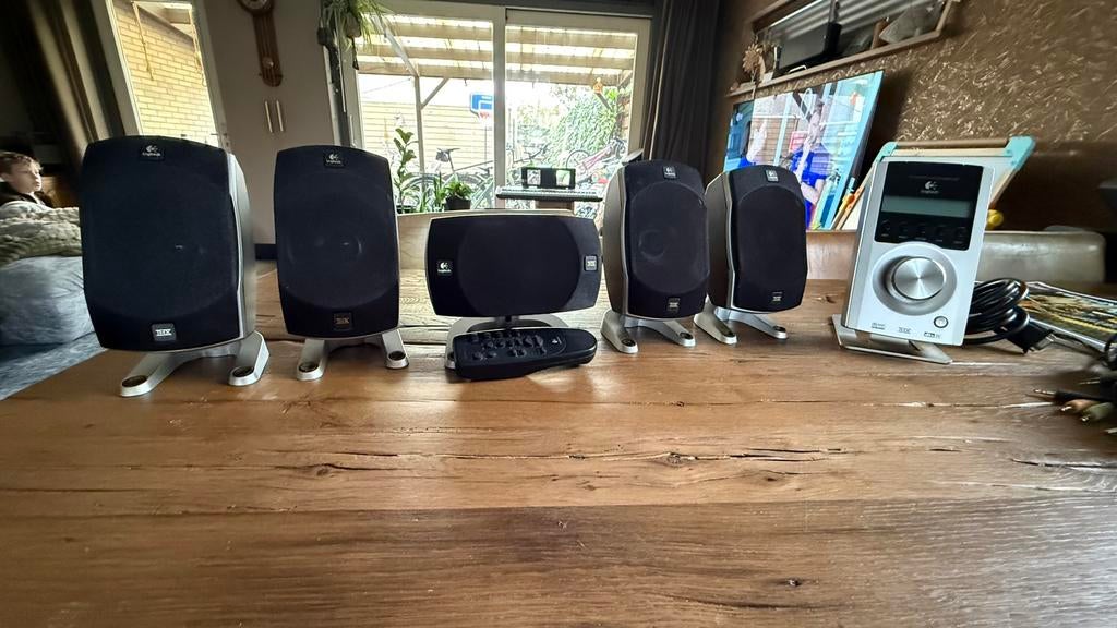 Logitech Z-5500 digital, Computers en Software, Pc speakers, Ophalen of Verzenden, Zo goed als nieuw, Audiokanaal 5.1