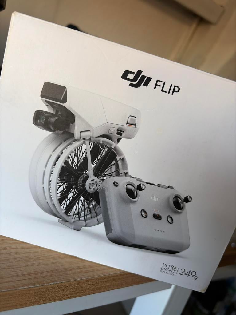 DJI Flip Drone - Nieuw in doos, Cameradrone, Nieuw, 1 tot 5 kilometer, Minder dan 250 gram