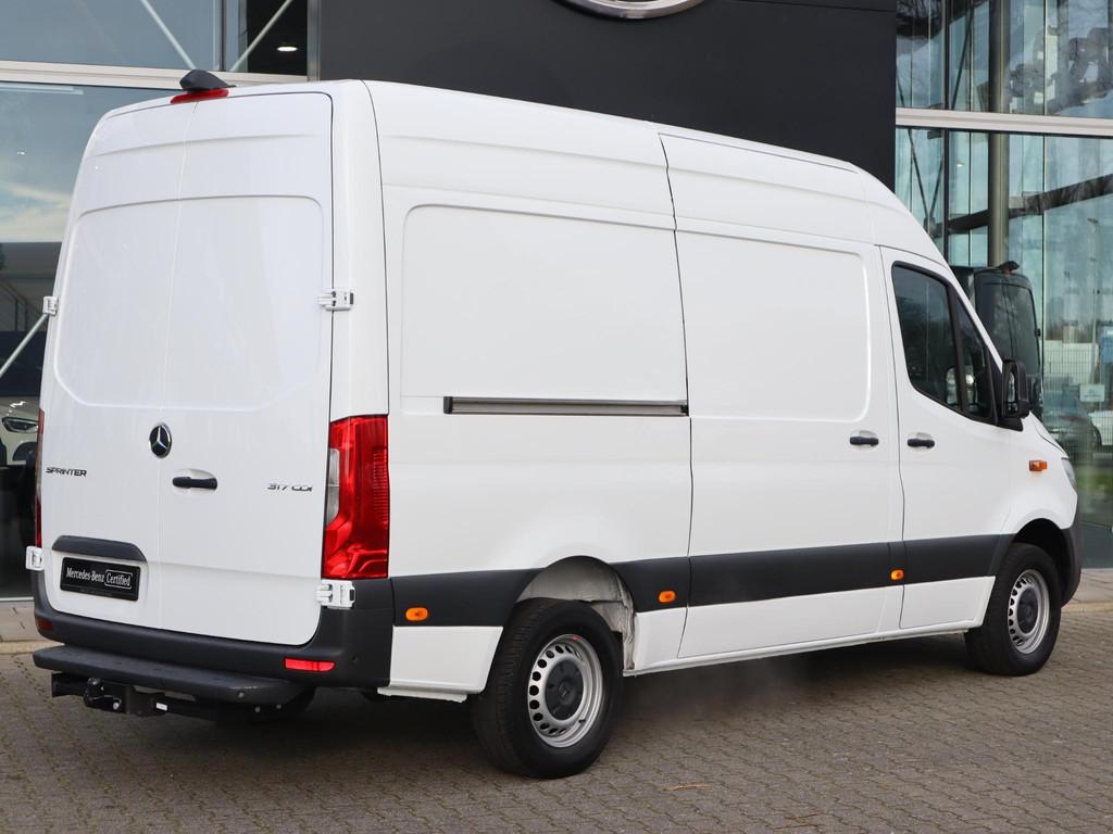 Mercedes-Benz Sprinter 317 CDI L2H2 FACELIFT LED 3.5T TREKHA, Automaat, Euro 6, 4 cilinders, Wit