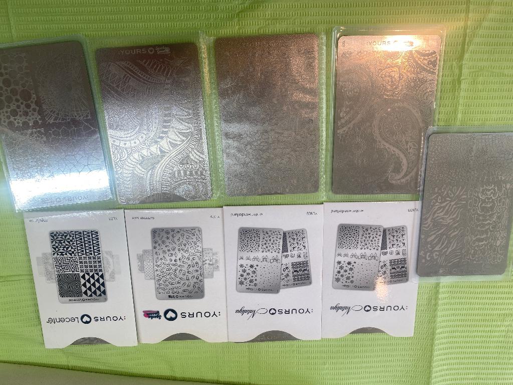 Yours stempel plaat nagels, Ophalen of Verzenden, Zo goed als nieuw, Handen en Nagels, Toebehoren