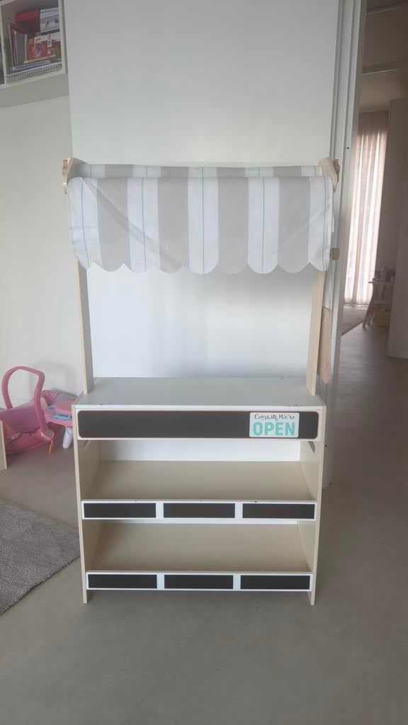 GRATIS MEENEMEN - Winkeltje speelgoedkraampje, Kinderen en Baby's, Speelgoed | Houten speelgoed, Ophalen, Meubelstuk of Keukentje