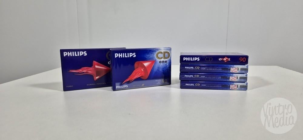 Philips CD One Cassettebandje | 90 Minuten | Nieuw in Folie, 2 t/m 25 bandjes, Overige genres, Ophalen of Verzenden, Nieuw in verpakking