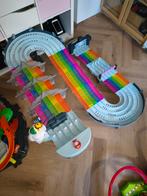 Hot Wheels Racebaan - Rainbow Road Mario kart, Ophalen, Racebaan, Zo goed als nieuw, Hot Wheels