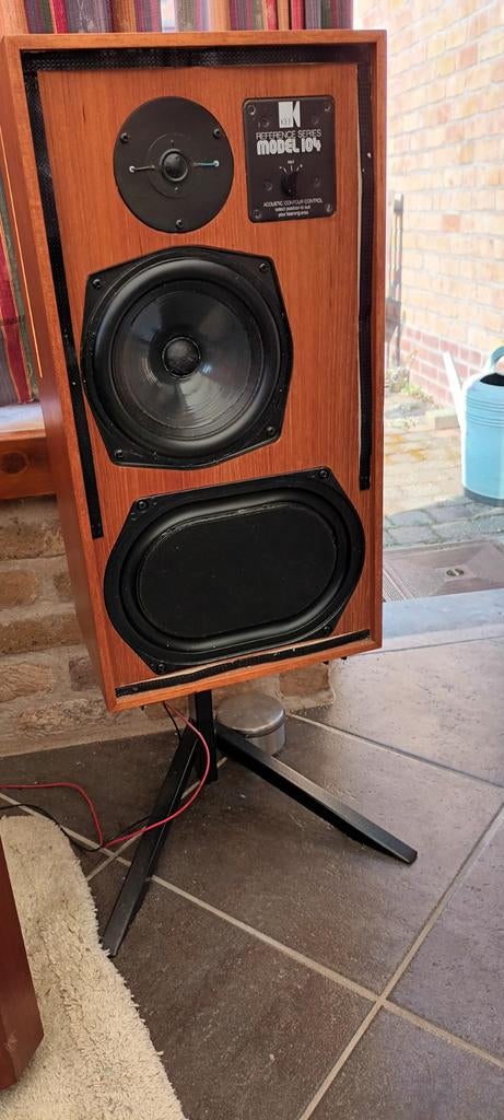 Kef 104, Audio, Tv en Foto, Luidsprekers, Zo goed als nieuw, 60 tot 120 watt, Front, Rear of Stereo speakers, Ophalen