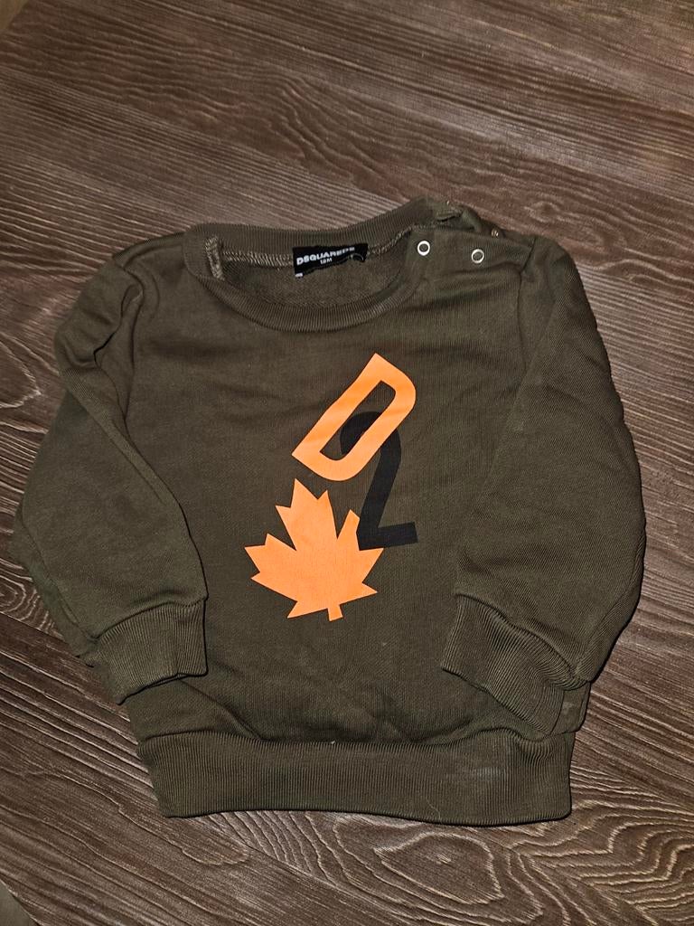 DSQUARED baby truien en joggingpak, Kinderen en Baby's, Truitje of Vestje, Dsquared2, Ophalen of Verzenden, Zo goed als nieuw