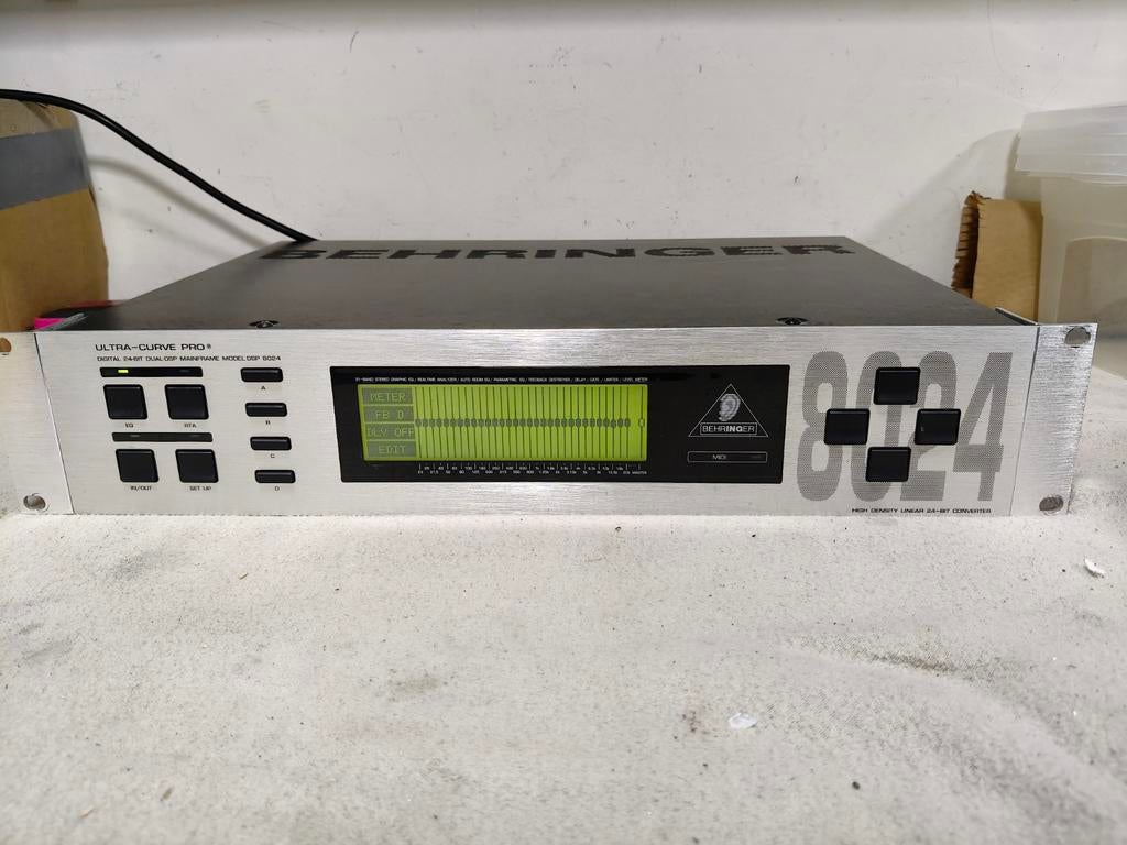 Behringer Ultra-Curve Pro DSP8024 Equalizer - Goede staat, Ophalen of Verzenden, Gebruikt