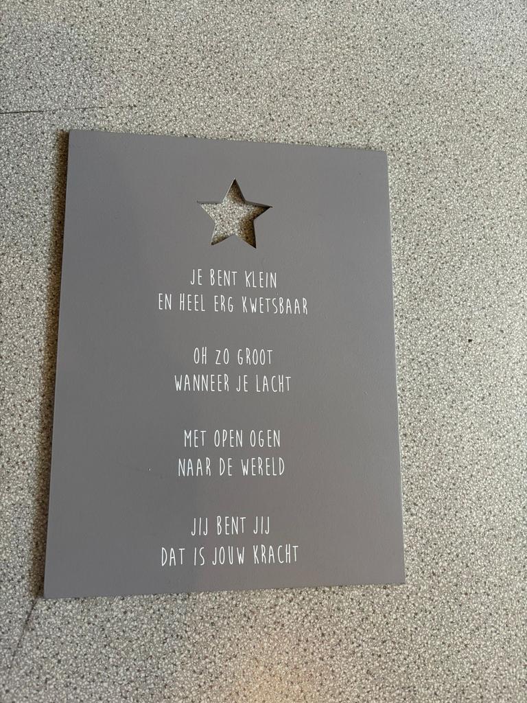 Decoratie kinderkamer, Ophalen of Verzenden, Zo goed als nieuw, Wanddecoratie