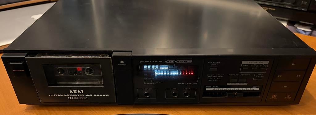 Akai GX-A5 zwart, Ophalen of Verzenden, Overige merken