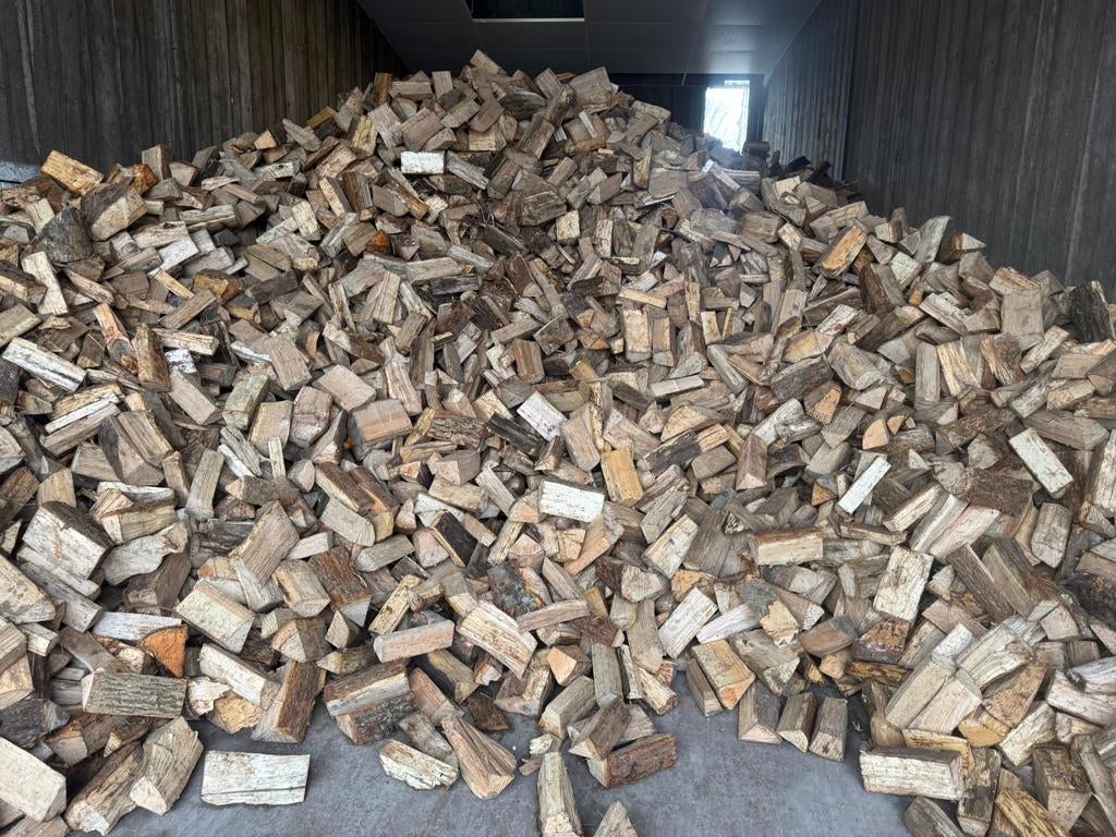 Eiken mix - stookhout, Tuin en Terras, 6 m³ of meer, Ophalen, Eikenhout, Blokken