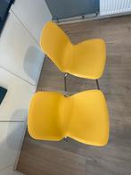 Twee gele IKEA Broringe stoelen, Ophalen, Kunststof, Gebruikt, Twee
