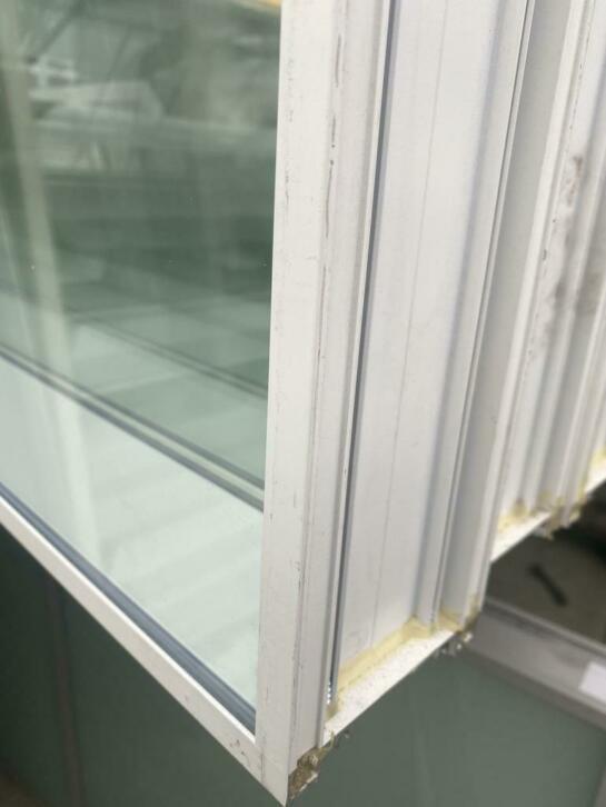 40m1 glazen scheidingswanden nu voor ?5500,-, Doe-het-zelf en Verbouw, Glas en Ramen