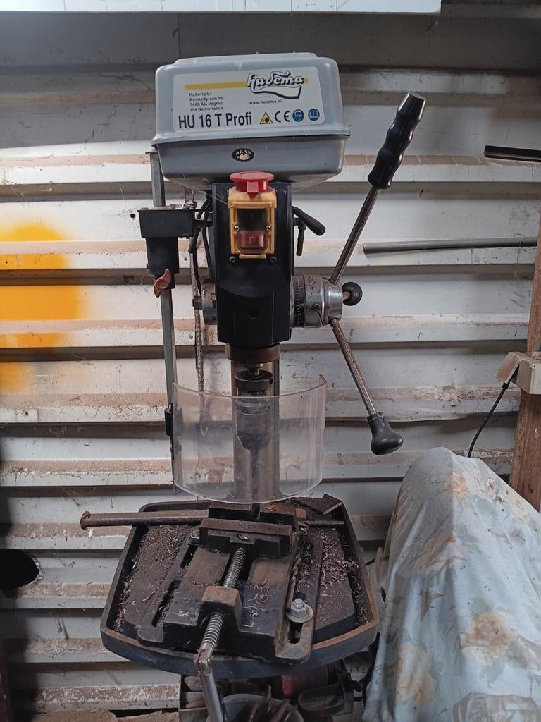 Kolomboormachine Huvema hu16t Profi, Doe-het-zelf en Verbouw, Ophalen of Verzenden, Gebruikt, Elektrisch