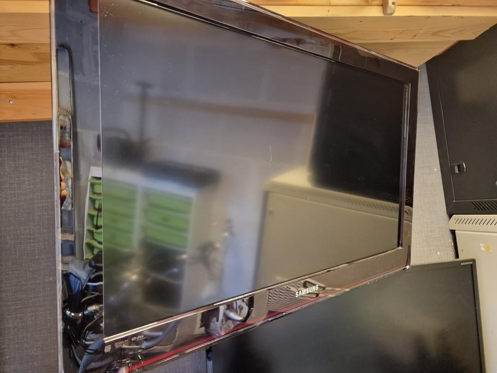 Samsung LE32C550J1W 32 inch Full HD LCD TV, Gebruikt, 50 Hz, LCD, Samsung