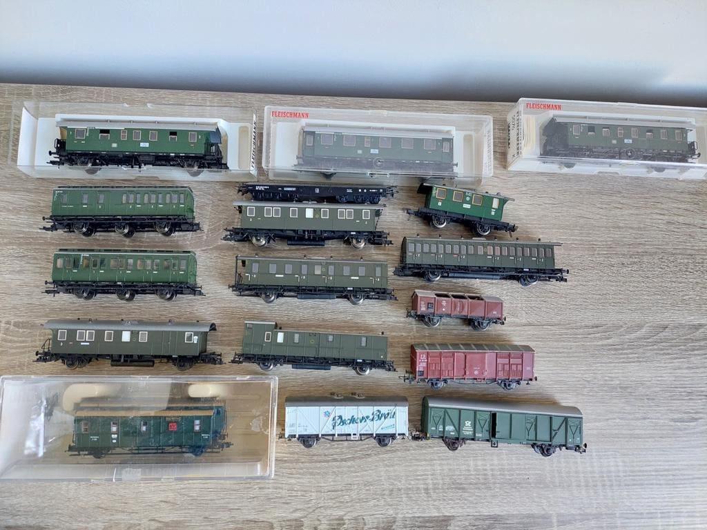 Fleischmann/Roco rijtuigen en wagentjes, Hobby en Vrije tijd, Modeltreinen | H0, Gebruikt, Gelijkstroom, Wagon, Ophalen of Verzenden