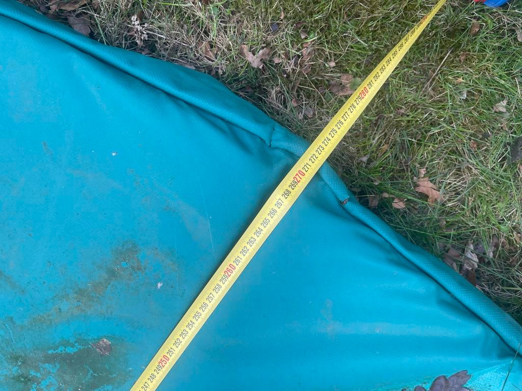 Berg Inbouw Trampoline 270 cm doorsnee, Ophalen of Verzenden, Gebruikt